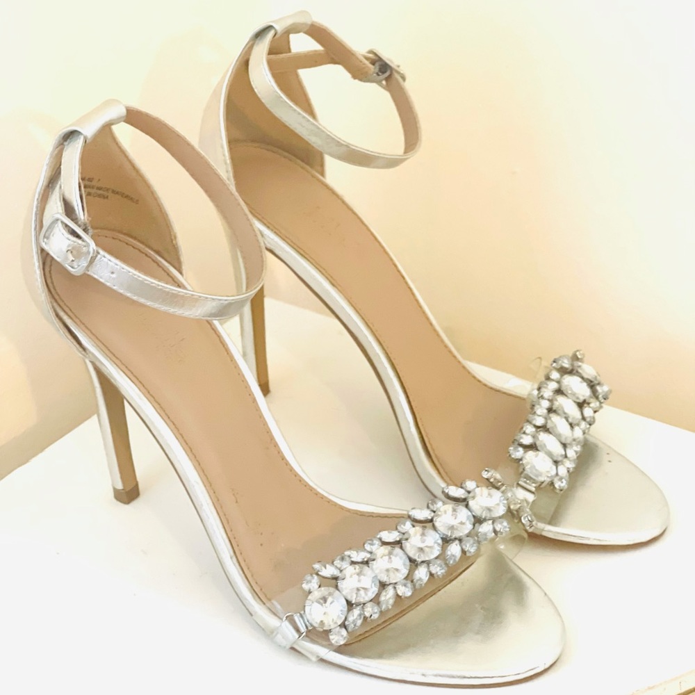 Silver Wedding/Bridal Heels